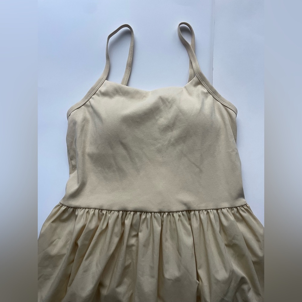 uniqlo Camisole Bra Dress Cream Maxi small - Picture 8 of 8